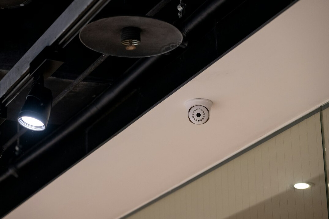 security camera in store